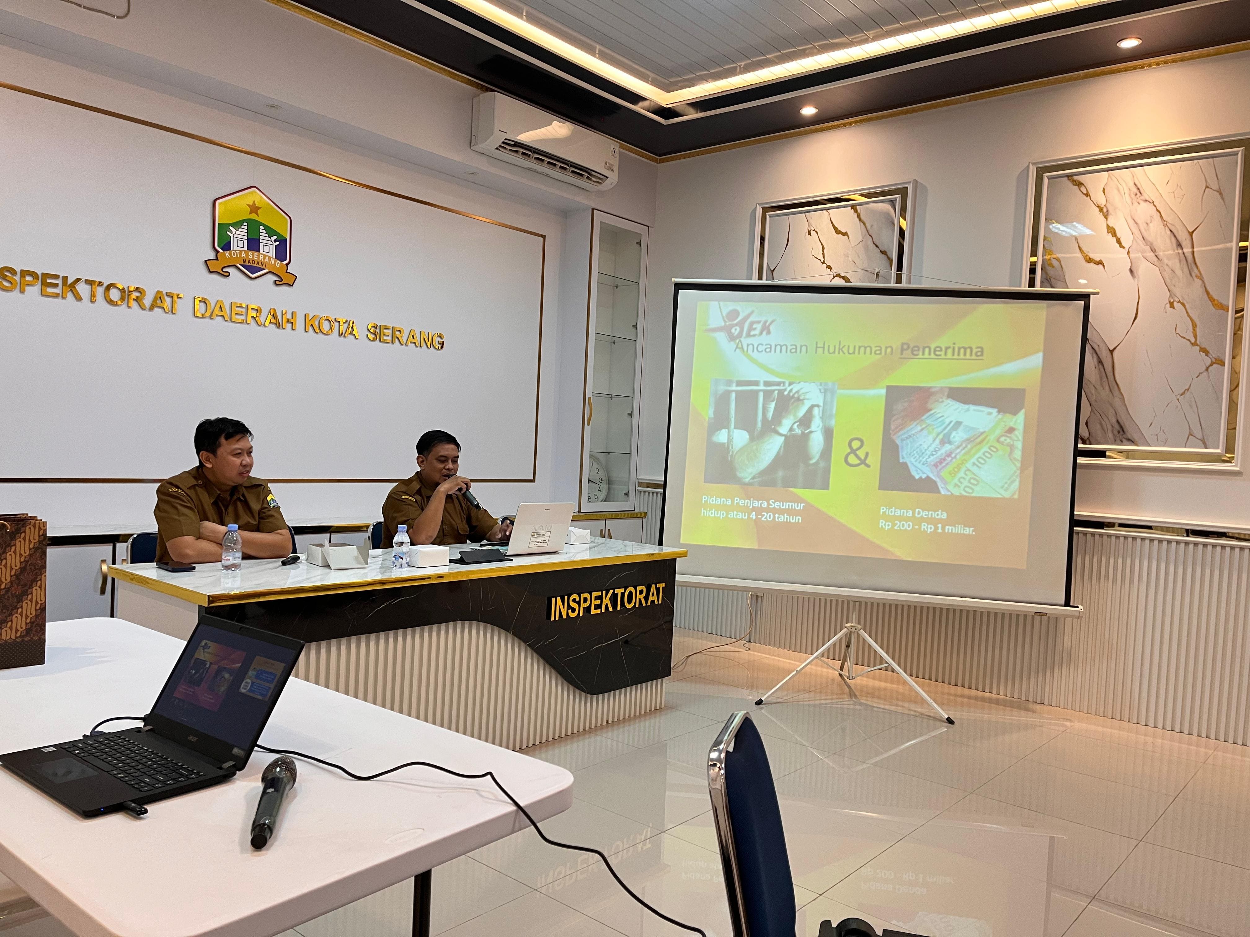 Penyuluhan Anti Korupsi di Lingkungan Pemerintah Kota Serang Tahun 2025