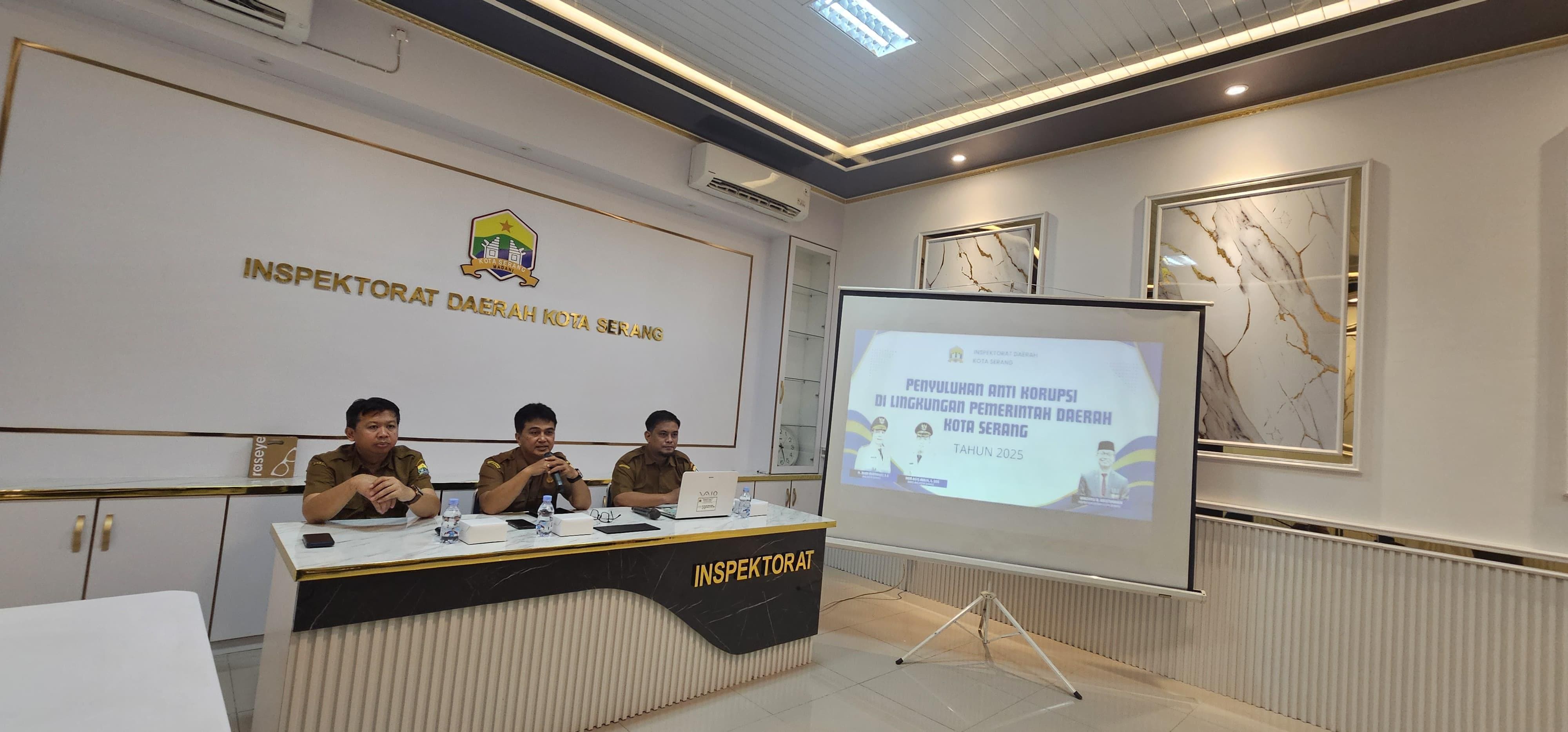 Penyuluhan Anti Korupsi di Lingkungan Pemerintah Kota Serang Tahun 2025 - SD