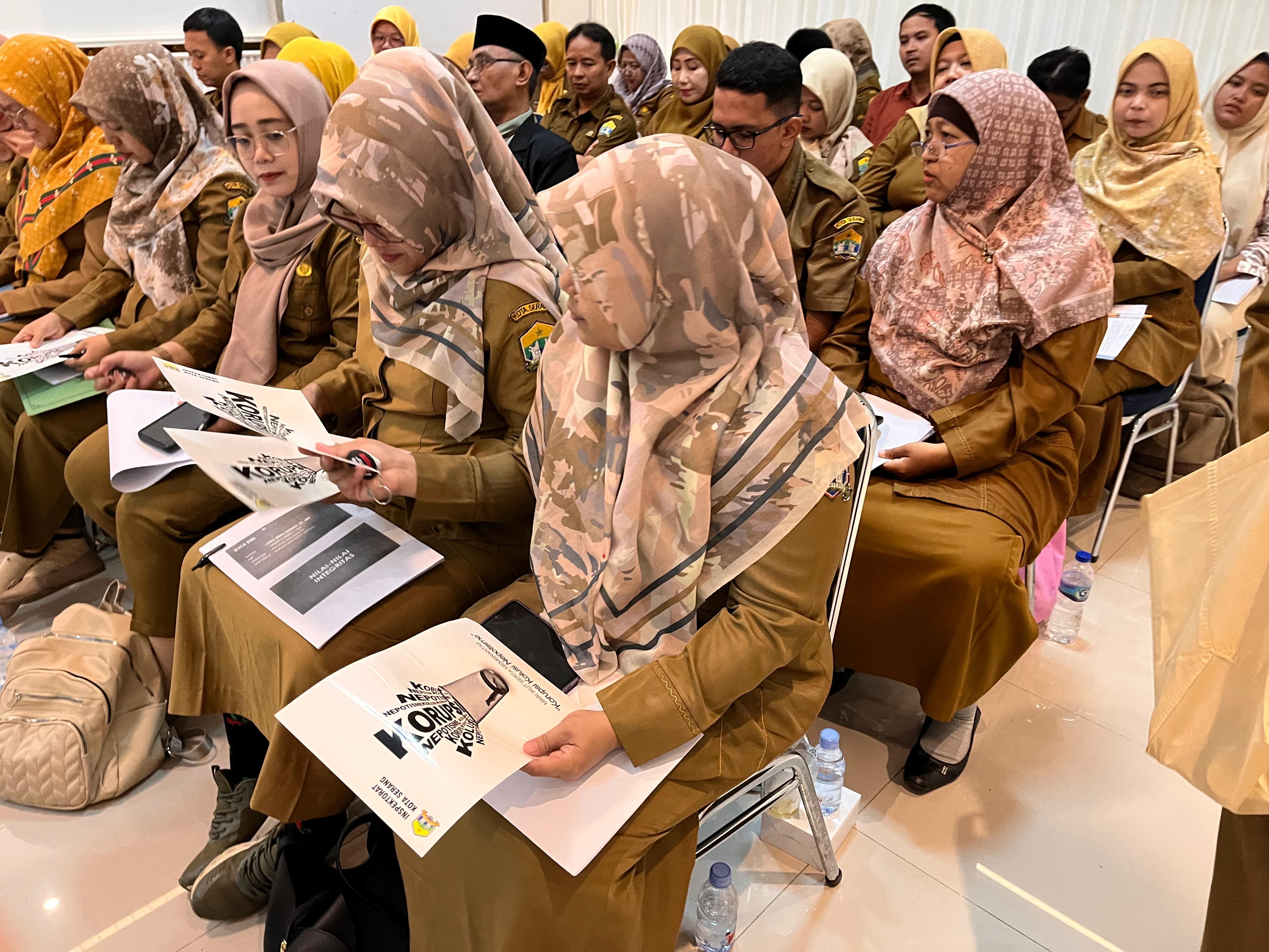 Penyuluhan Anti Korupsi di Lingkungan Pemerintah Kota Serang Tahun 2025