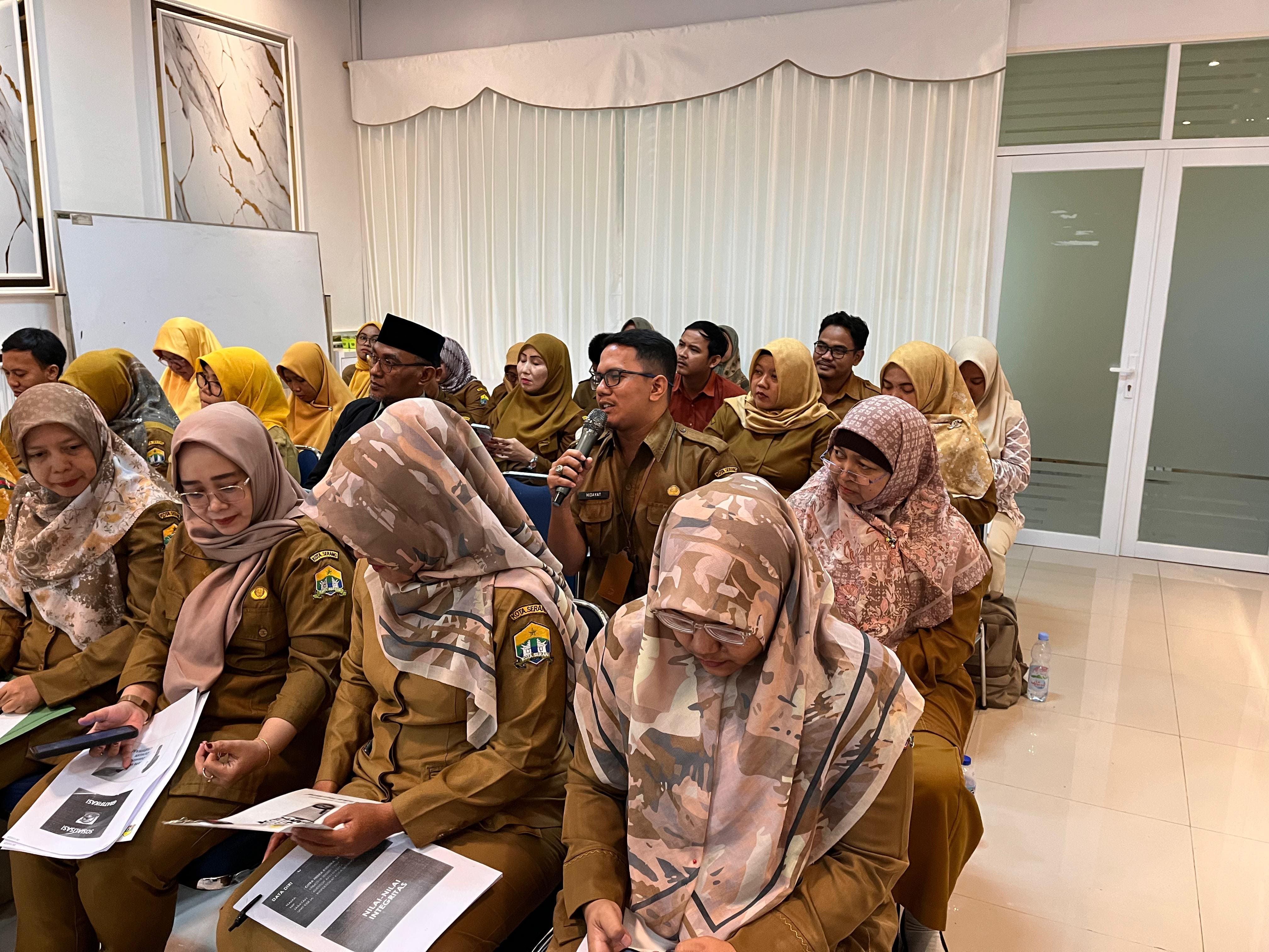 Penyuluhan Anti Korupsi di Lingkungan Pemerintah Kota Serang Tahun 2025