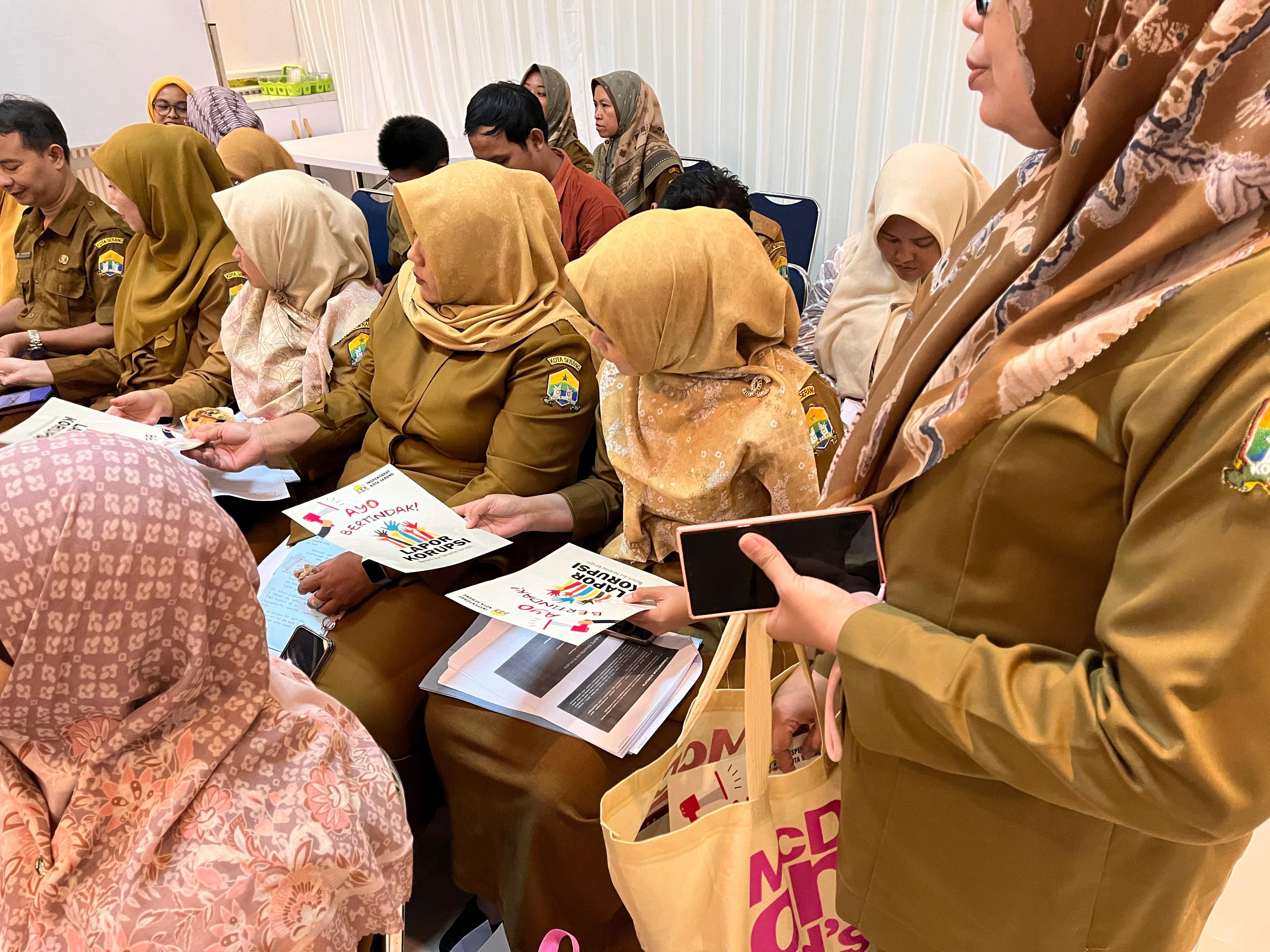 Penyuluhan Anti Korupsi di Lingkungan Pemerintah Kota Serang Tahun 2025