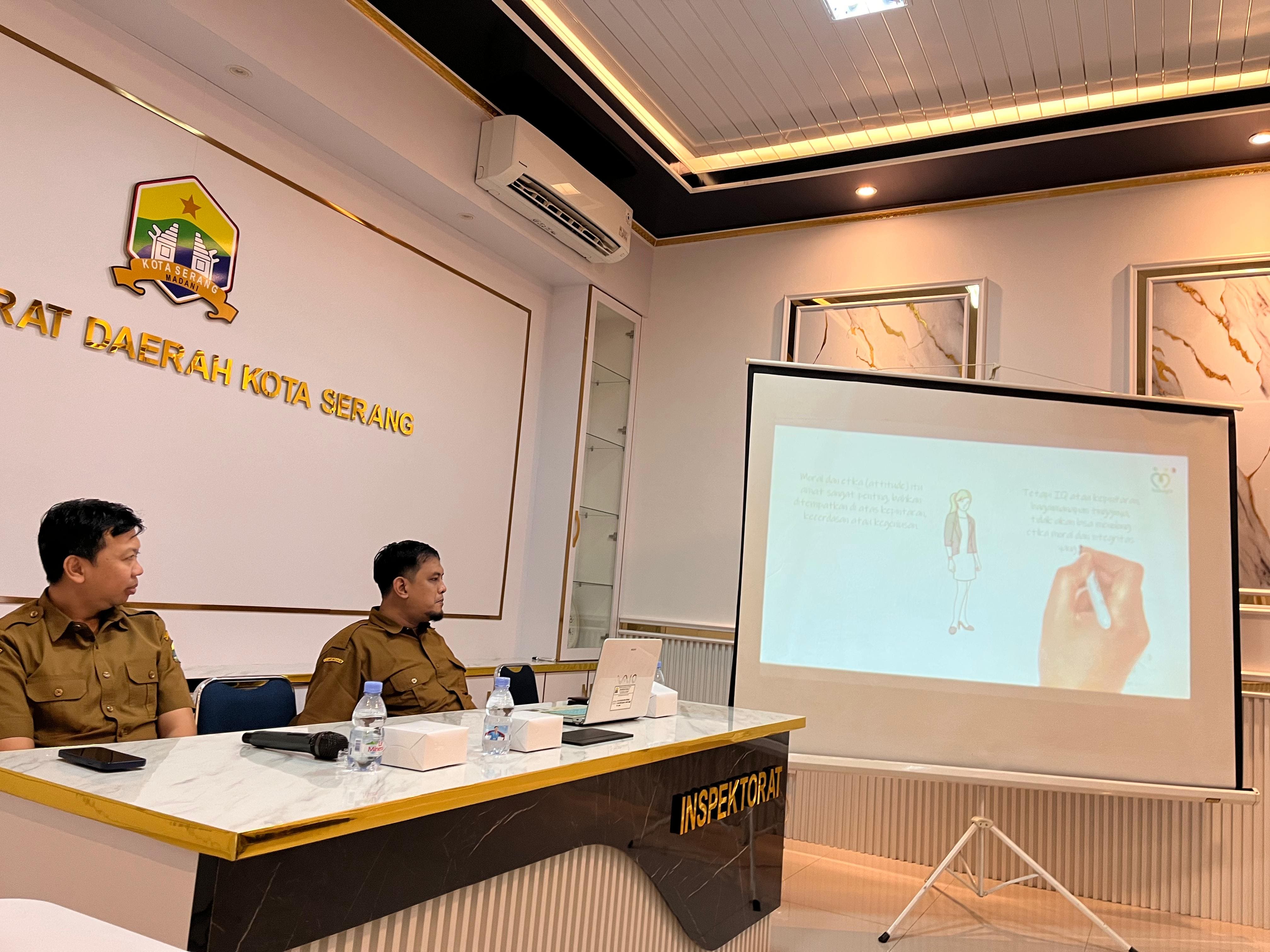 Penyuluhan Anti Korupsi di Lingkungan Pemerintah Kota Serang Tahun 2025