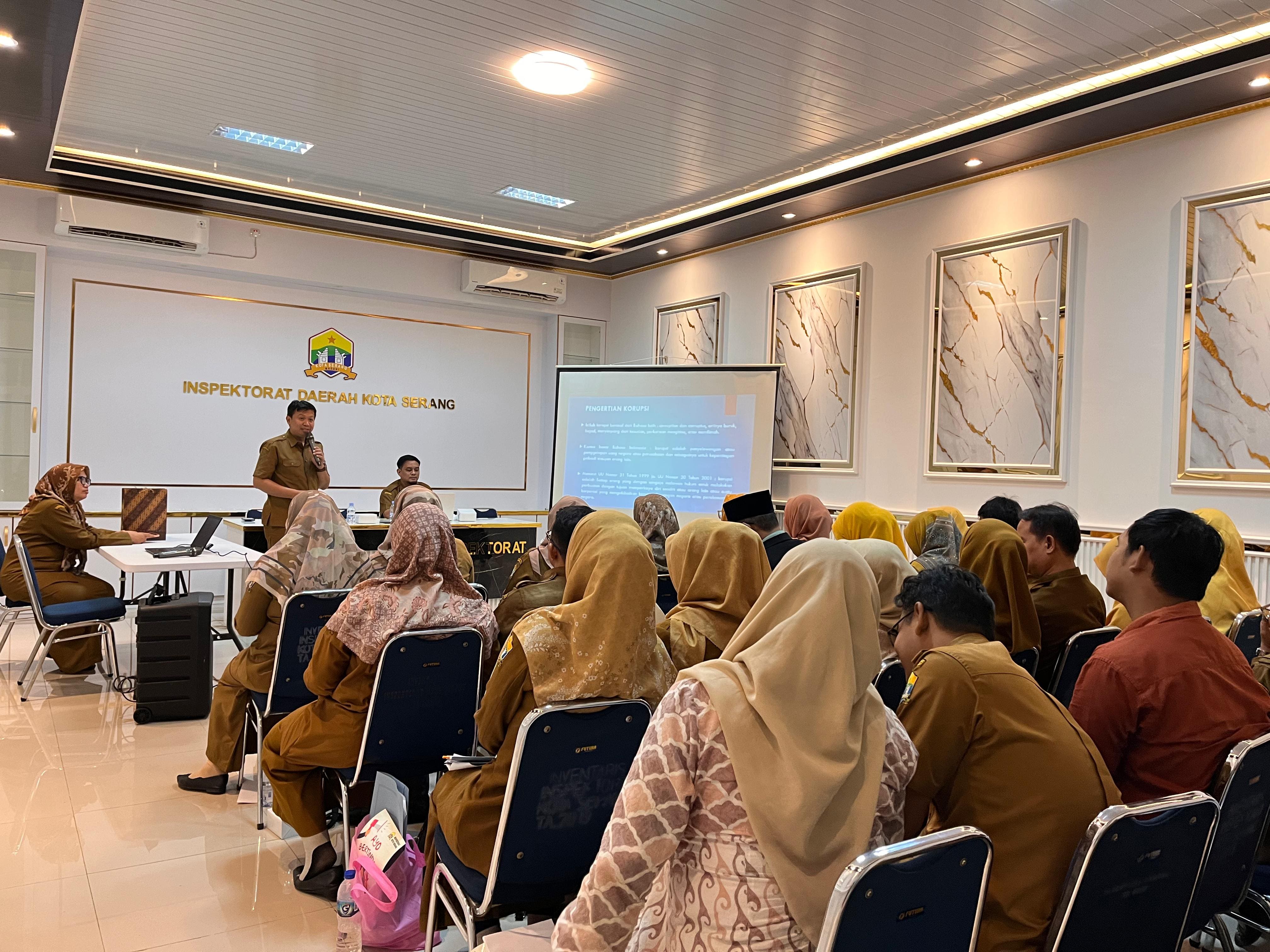 Penyuluhan Anti Korupsi di Lingkungan Pemerintah Kota Serang Tahun 2025