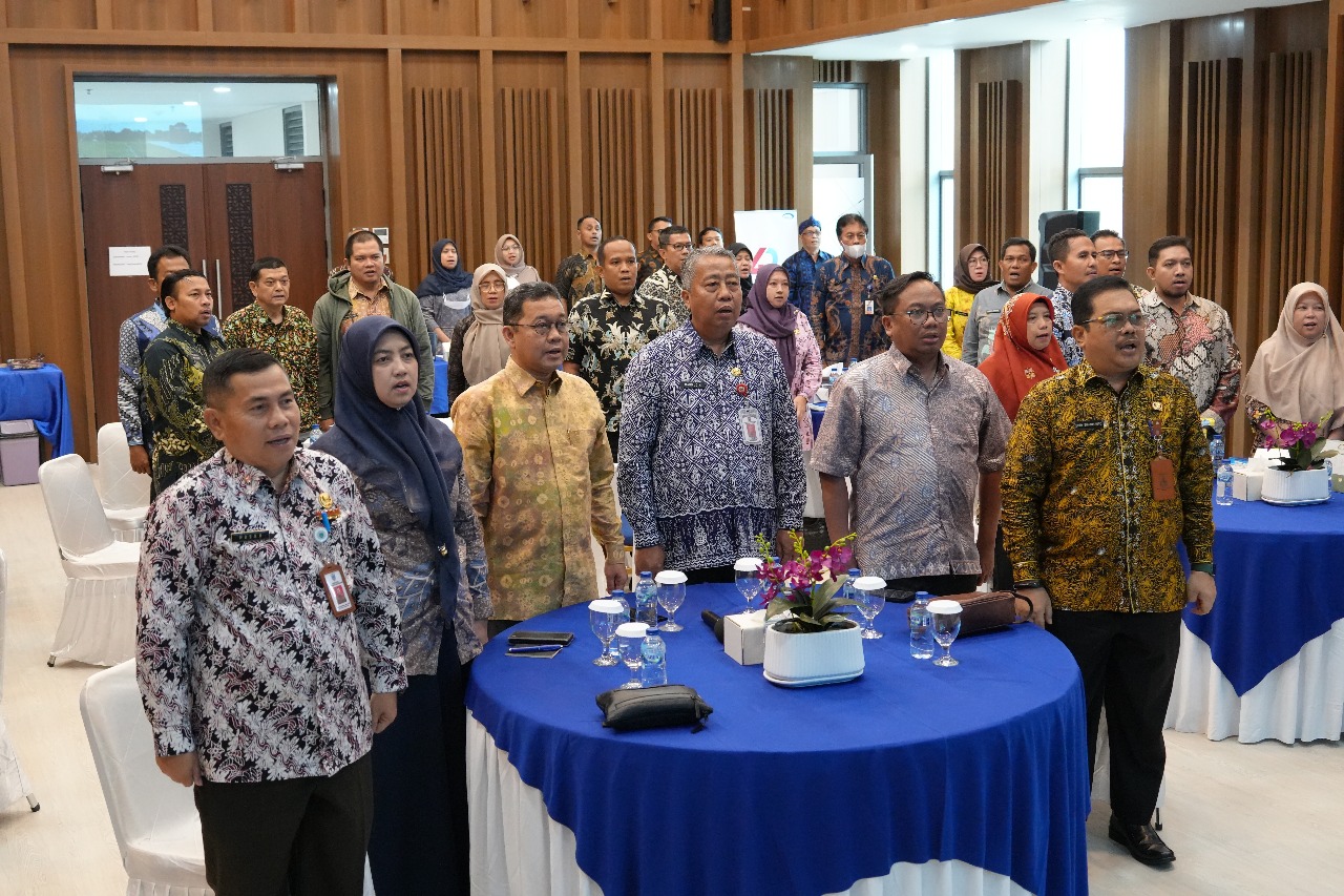 Rapat Koordinasi Pelaksanaan Telaah Sejawat Ektern Tahun 2025 pada Inspektorat KabupatenKota Wilayah Provinsi Banten