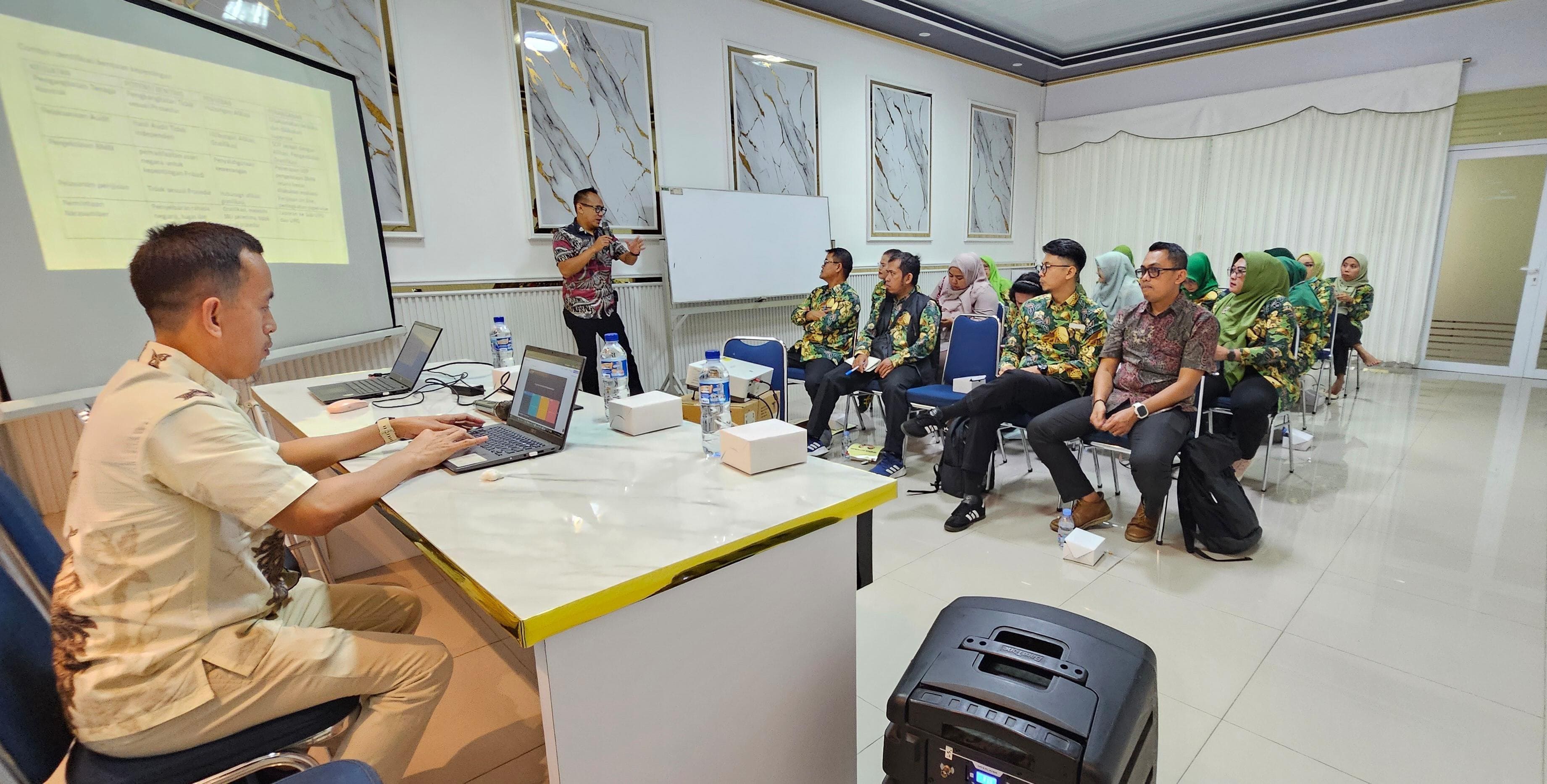 Sosialisasi Benturan Kepentingan di Lingkungan Badan Layanan Umum Daerah (BLUD) se Kota Serang Tahun Anggaran 2025